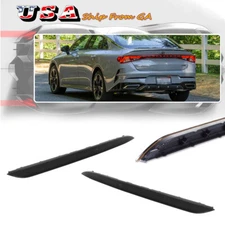 2 Smoke Black Rear Bumper Bar Reflector Kit For 2021 2022 2023 Kia K5 Without GT