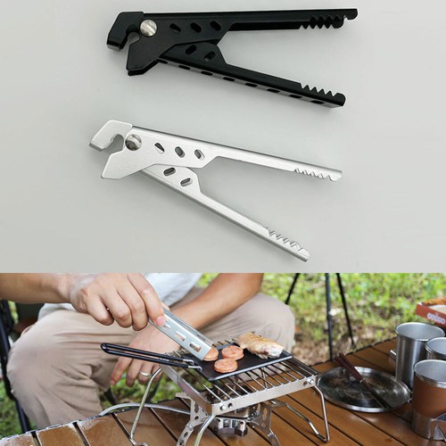 Outdoor Camping Cooking Anti-hot Anti-Scald Pot Pan Gripper Barbecue Cookware - Picture 6 of 13