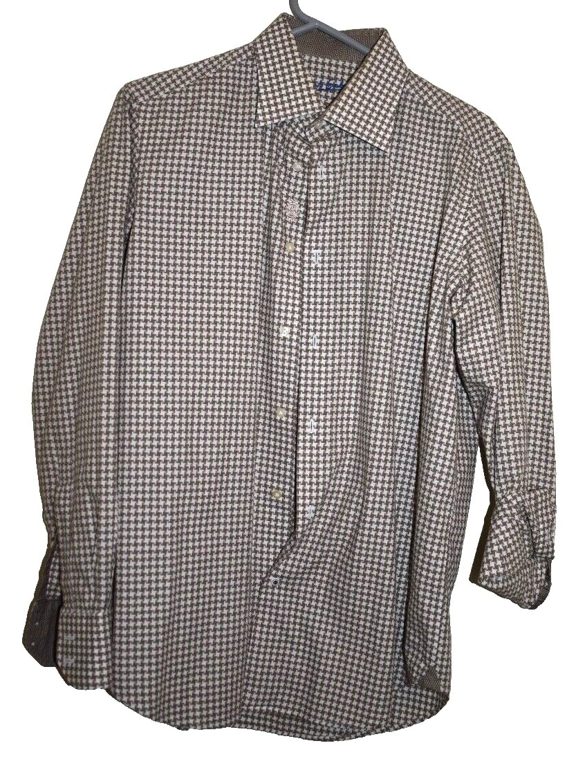 Camisas para hombre Robert Graham talla M marrones