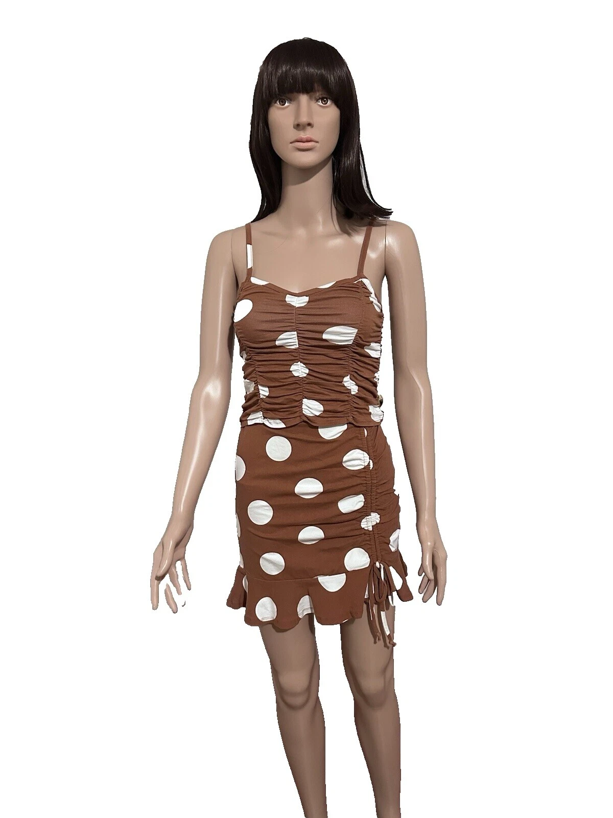 Женские юбки в горошек для женщин SO