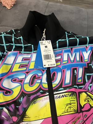 Adidas Originals x Jeremy Scott Rally Track Jacket Top. Men's Sz