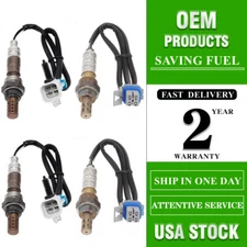 4PCS Upstream and Downstream O2 Oxygen Sensor For Chevy 1500 5.3L GMC 234-4668