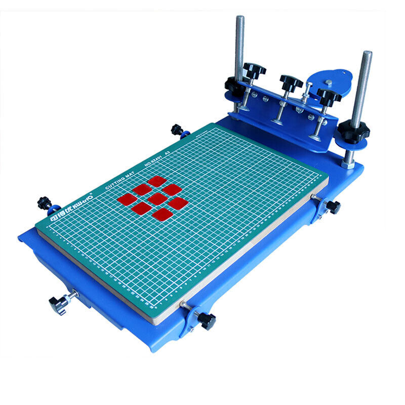 Size: 17.5''x11.5'' 3D Silk Screen Printing Press Machine Micro-Registration Sprzedaż wysyłkowa wykonana w Japonii