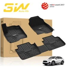 3W Floor Mats For 2023-2025 Honda HR-V All Weather TPE Car Liner Fit Honda HRV
