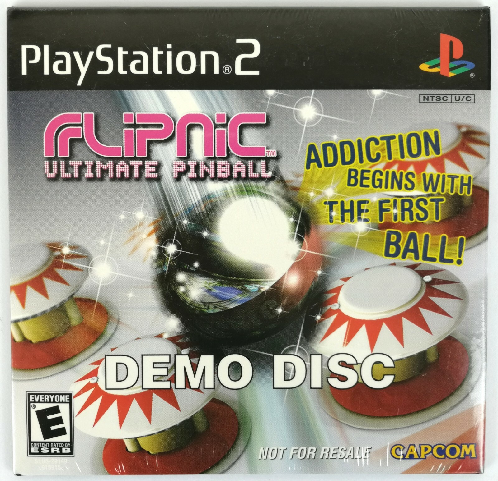 FLIPNIC - PLAY STATION 2 - PS2 - DEMO - ÉTATS-UNIS - NEUF SCELLÉ