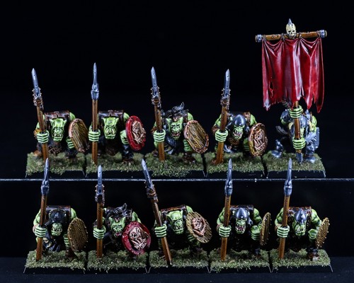 Constructeur d'armée peint professionnel des tribus orques et gobelins - Le vieux monde mini COMMISSION - Photo 22/67