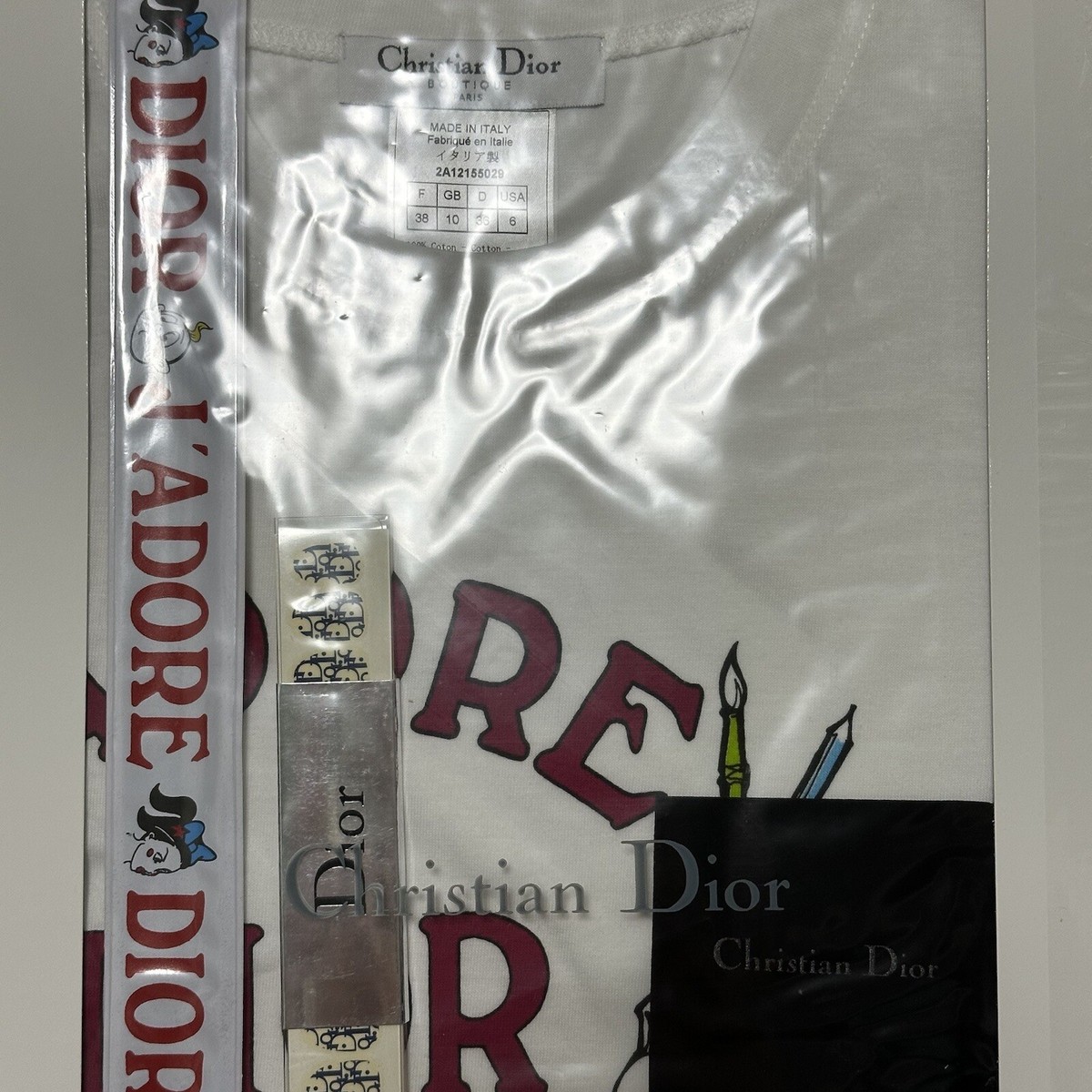 CHRISTIAN DIOR Spring Summer 2002 Cartoon 