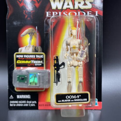 1998 Star Wars OOM-9-COMMANDER DROID Phantom Menace CommTech Chip Figur NEU - Bild 2 von 18