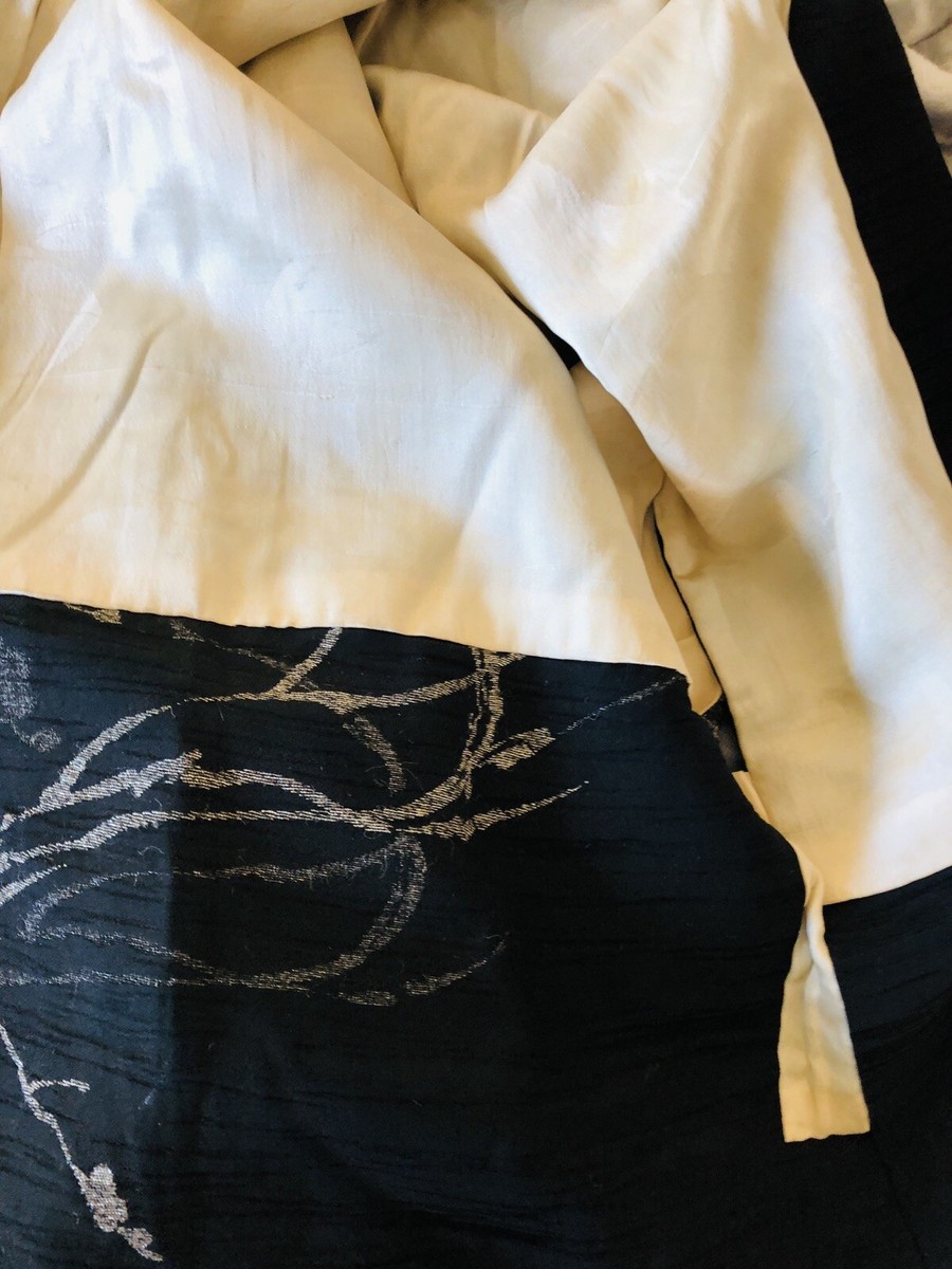 【極美品】JAPAN OLD Cashmere100% BLACK 表記L Vintage Issey Miyake Men's Long Coat, Cashmere/Wool, Japan