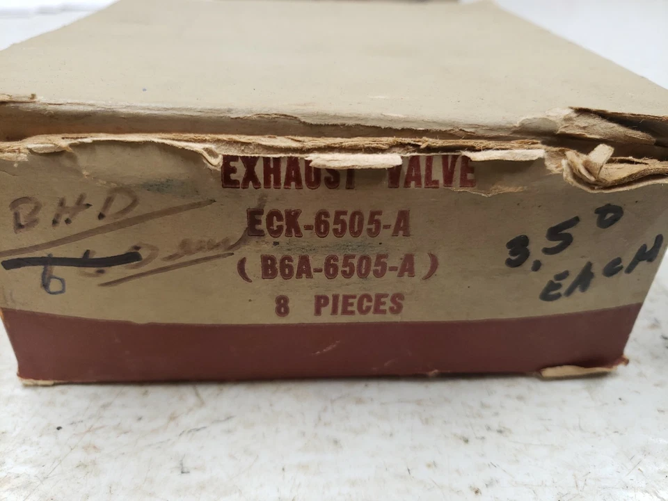 1952-1964 Ford 239 272 292 312 Exhaust Valve Fairlane F100 Truck Y-Block x7 - Image 2 of 4