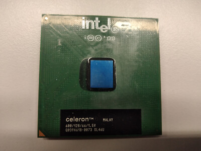 Intel  celeron  Prozessor CPU Socket PPGA370 -600 MHz-Cache 128 KB L2 C