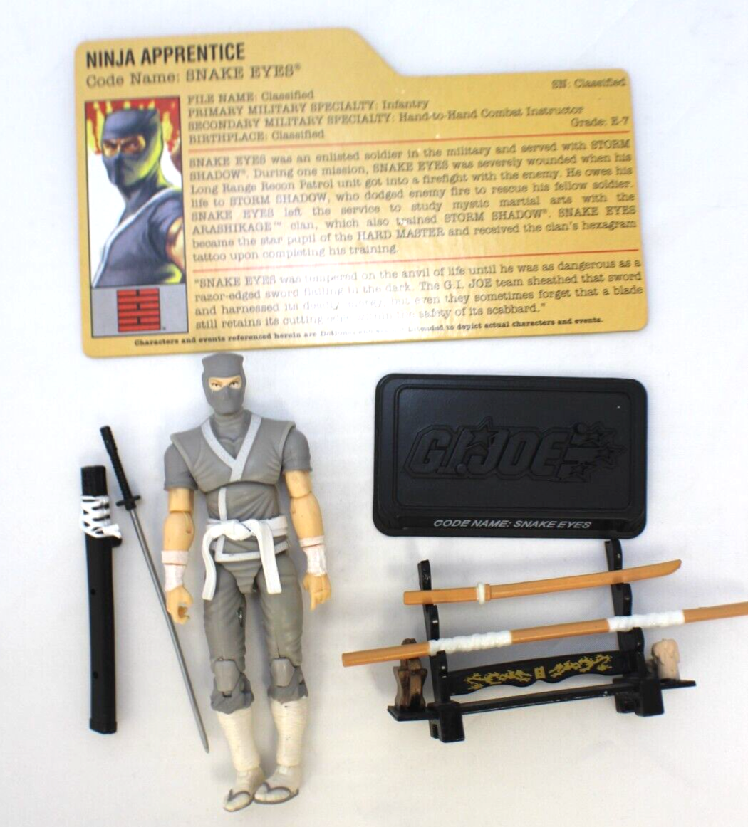 Gi Joe Snake Eye v38 | eBay