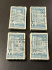 100-Used US Stamp Collection. All 1958 3 Cent Mackinac Bridge #1109. Quan. Avail