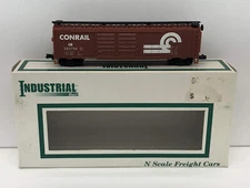 N Scale Industrial Rail Freight Box Car Train Great Northern GN #283786.