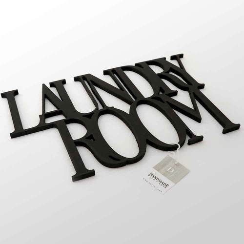 Scritta Laudry Room Scritta In Legno Da Appendere Scritta Arredo Casa Moderna - Imagen 2 de 30