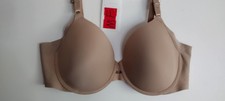 WARNER'S 40C NUDE No Side Effects Bra 01356 LIGHTLY PADDED UNDERWIRE BRA