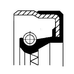 Fits CORTECO 49364336 SHAFT SEAL, DIFFERENTIAL  ⭐UK Stock⭐