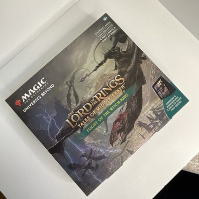 MTG Flight Of The Witch-King Lord Of The Rings Scene Box *New* 3 Packs + Promos