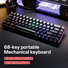 RGB Rainbow Gaming KL61 Single-Mode Mechanical Keyboard