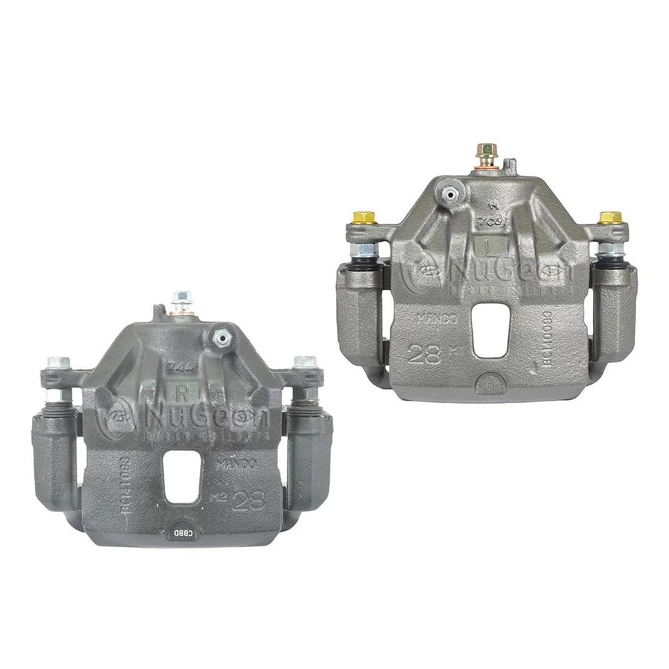 Juego de 2 pinzas de freno delanteras izquierda derecha para Hyundai Sonata 2006 2007 2008 Foto 3 de 4