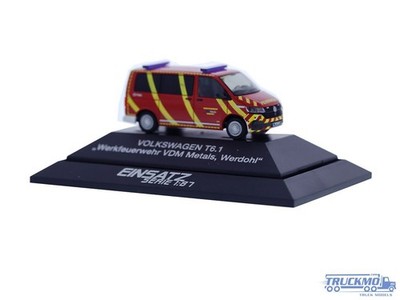 Rietze Werkfeuerwehr VDM Metals Werdohl Volkswagen T6.1 53955