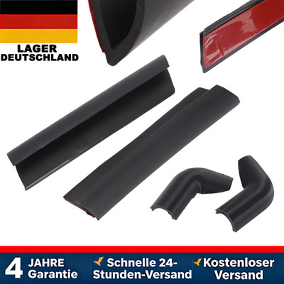 For LAND ROVER DEFENDER 110 Roof Gutter Extensions / Rain Guards J-Strips, 1Pair