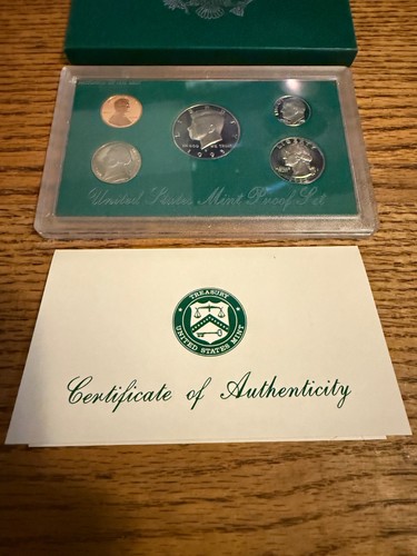 1995 United States Mint Proof Set COA - Picture 3 of 11