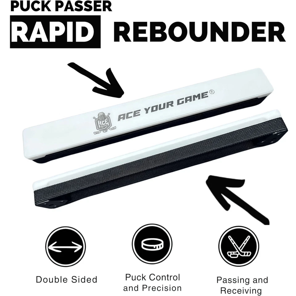 Rapid Rebounder 24 inch Double Sided Hockey Passer Puck Rebounder Passing - Image 2 of 4