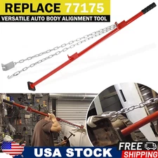 77175 Auto Body Alignment Bar 1-1/4" for Bumpers, Panels, Hoods, Decks 52" Long