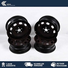 4x 15 Zoll Stahlfelgen Satz Seat Ibiza 4 IV 6jx15 ET 38 5x100 1J0601027Q