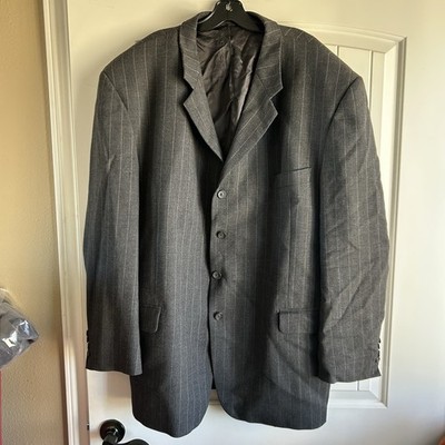 Sergio Valentino Collection Gray Jacket Size: 64 XL | eBay