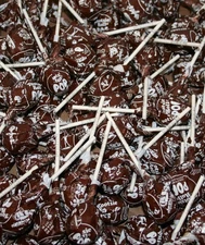 14X CHOCOLATE Tootsie Roll Pops a dozen +2 Lollipops FRESH, ships in box