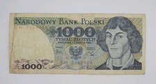 1982 Narodowy Bank Polski Poland - 1000 Polish Zlotych PLN Banknote EM 7368988