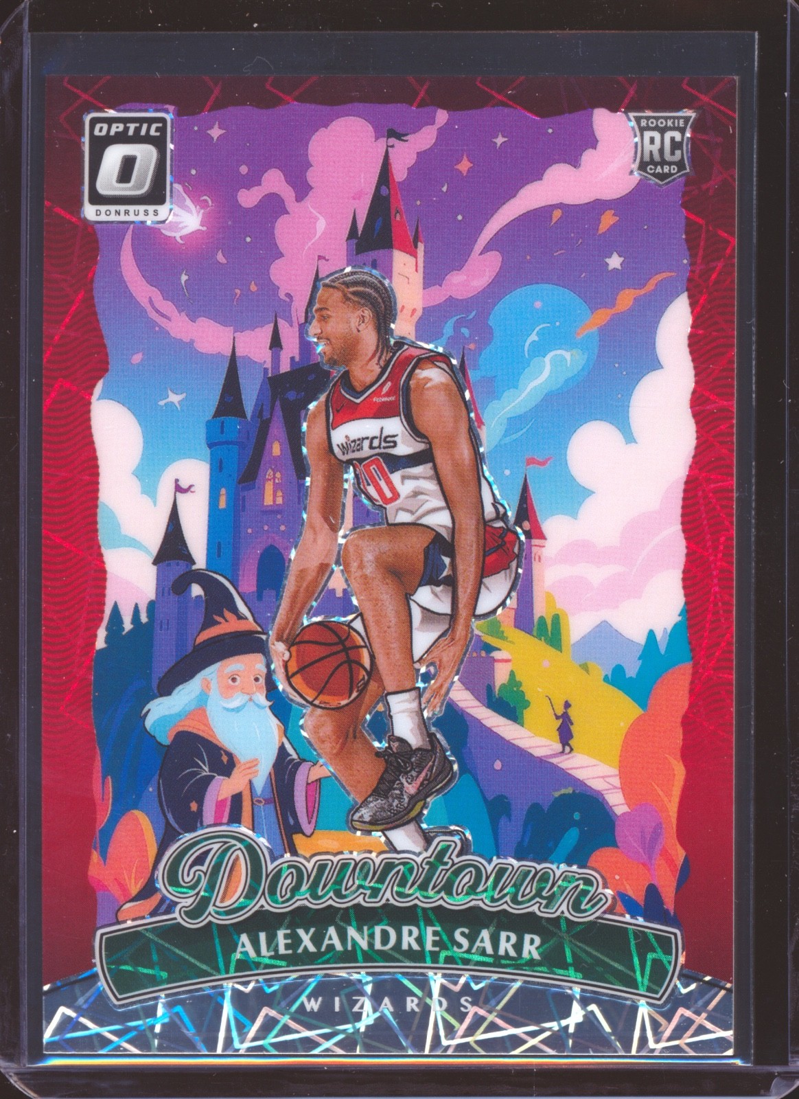 2024-25 PANINI DONRUSS OPTIC ALEXANDRE SARR DOWNTOWN ROOKIE SSP!