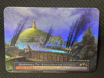 その他 Glastonbury Tor foil Sorcery TCG Glastonbury Tor (Foil) - Arthurian Legends - Sorcery: Contested