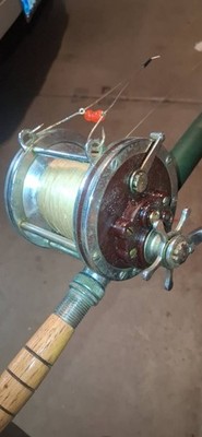 Vintage Golden Sabre #1525 BFT 8ft Nypoxy Rod, Penn Senator Reel + Rigging