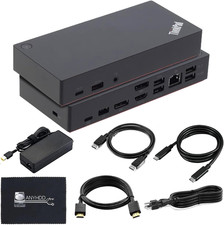 USB-C Gen 2 Docking Station 40AS0090US for Lenovo ThinkPad 90W HDMI, DisplayPort