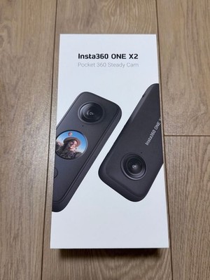 Insta360 ONE X2 Pocket 360 Kamera gebraucht schwarz Steady Cam