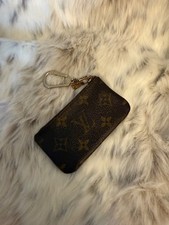 Louis Vuitton Pochette Cles Key Pouch Monogram With K'ey Ring M62650
