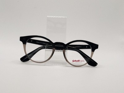 Brille Schott NYC Phoenix C3 Rund Kunststoff Brillengestelle eyeglasses
