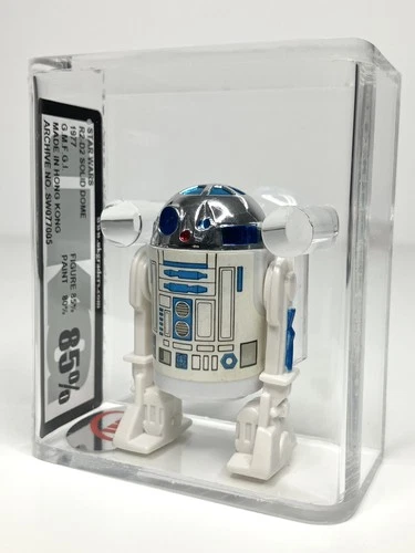 Vintage Kenner Star Wars Figure R2-D2 Solid Dome 85% Via UKG