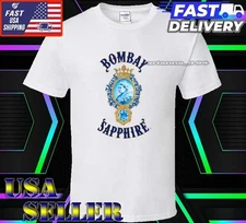 New Shirt Bombay Sapphire Logo T-Shirt Funny American Usa Unisex Size S-5XL