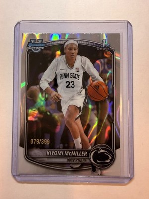 Bowman Chrome 2025 1st Bowman Serial #140/399 Kiyomi McMiller BCP-25 Penn State