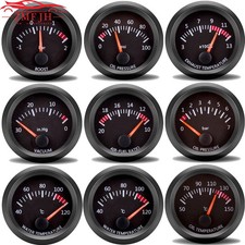 52mm Gauge 12v Water Temp Oil Press Fuel Volts Gauge Air Fuel Ratio Boost Meter 52mm Gauge 12v Water Temp Oil Press Fuel Volts Gauge Air Fuel Ratio Boost Meter