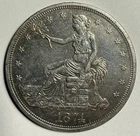 1874 CC TRADE DOLLAR / Lots Of Great Details Left On This One - (XLRR/B1)
