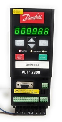 DANFOSS VLT 2800 VLT2803PS2B20STR4DBF00A00 195N0203 Drive VFD Inverter