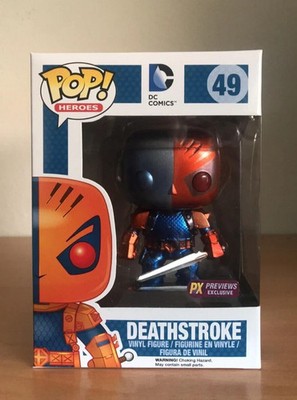 Funko Pop! DC Comics Deathstroke PX Previews Exclusive #49 Vinyl Figure