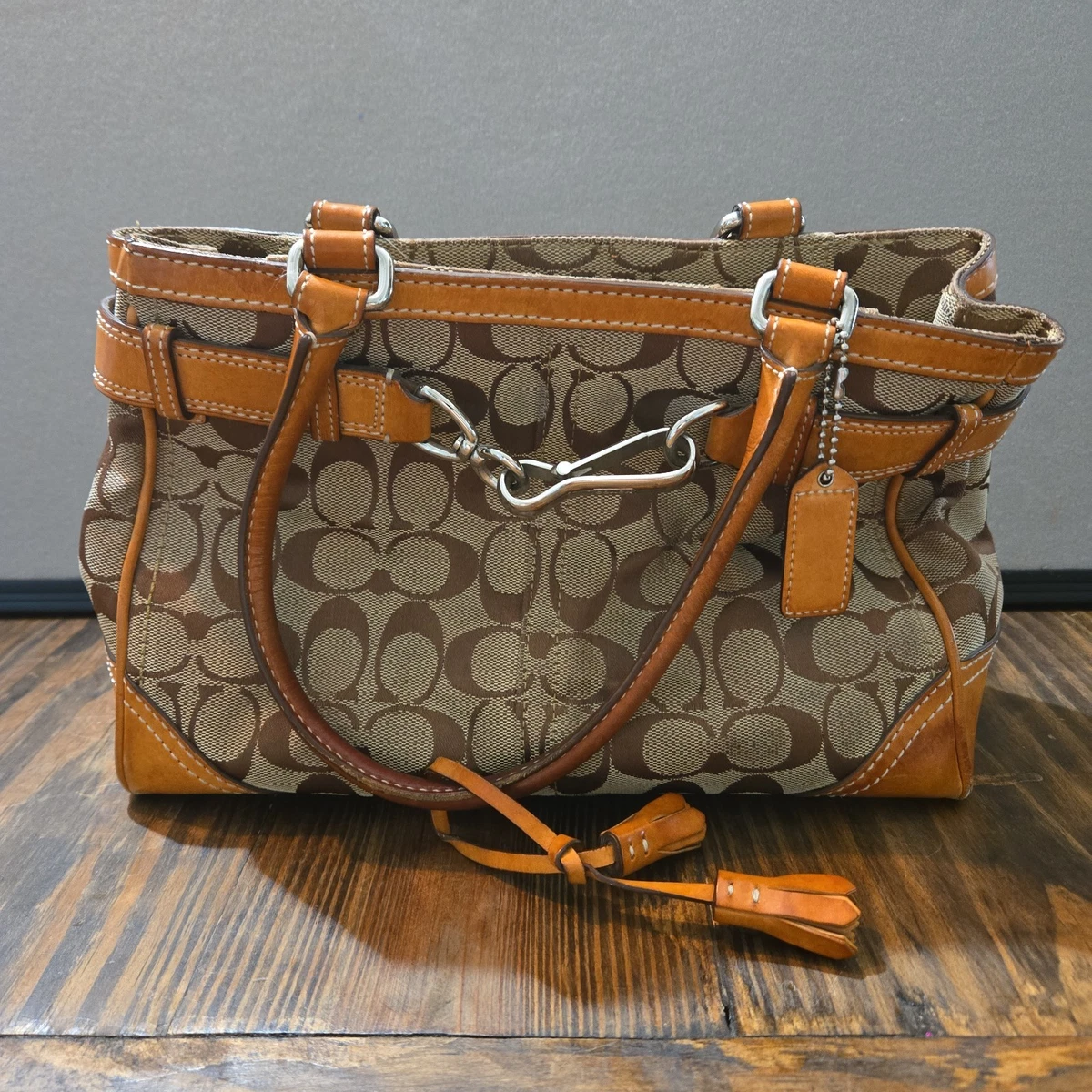 Preços baixos em Bolsa tote Coach marrom Bolsas Femininas | eBay