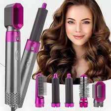 5 in 1 Hot Air Brush Hair Dryer  Volumizer, 1000W Multifunctional Hair Styler