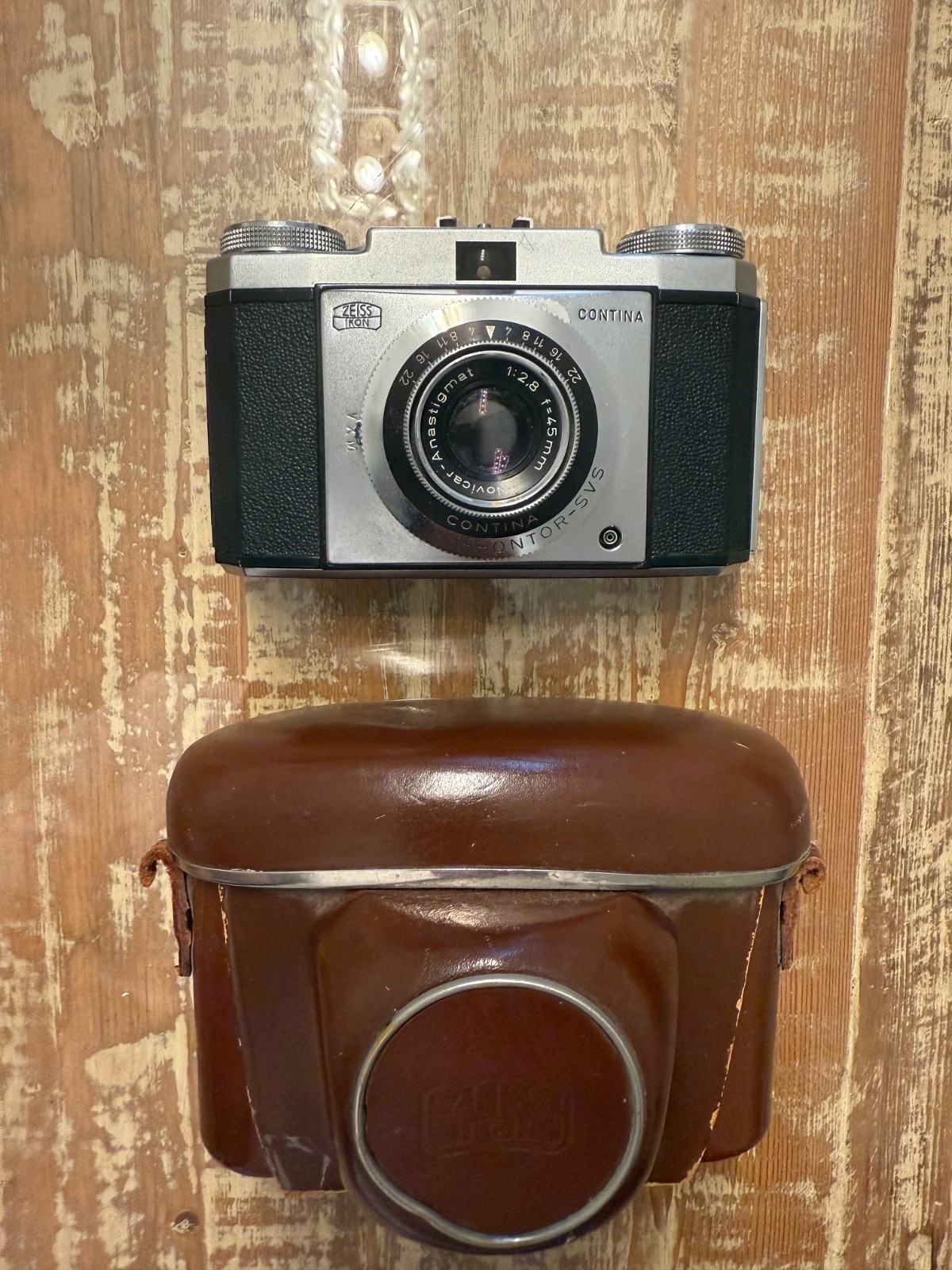 ZEISS IKON CONTNA Analogkamera Novicar-Anastigmat 1:2,8 f=45 mm